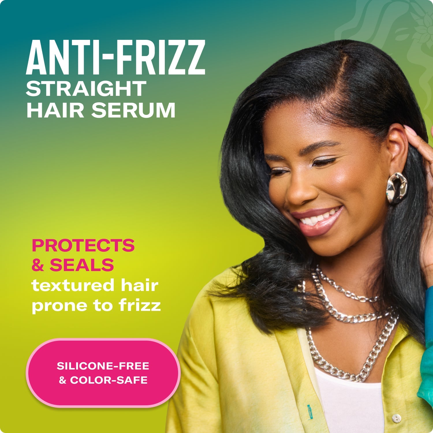 Avocado & Tamanu Anti-Frizz Stay Straight Serum